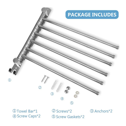 JSVER mounting hardware included for quick wall installation.