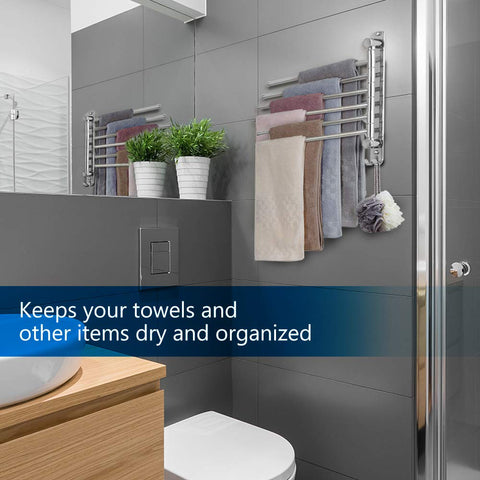 JSVER SUS304 stainless steel finish resists rust and keeps a polished look.