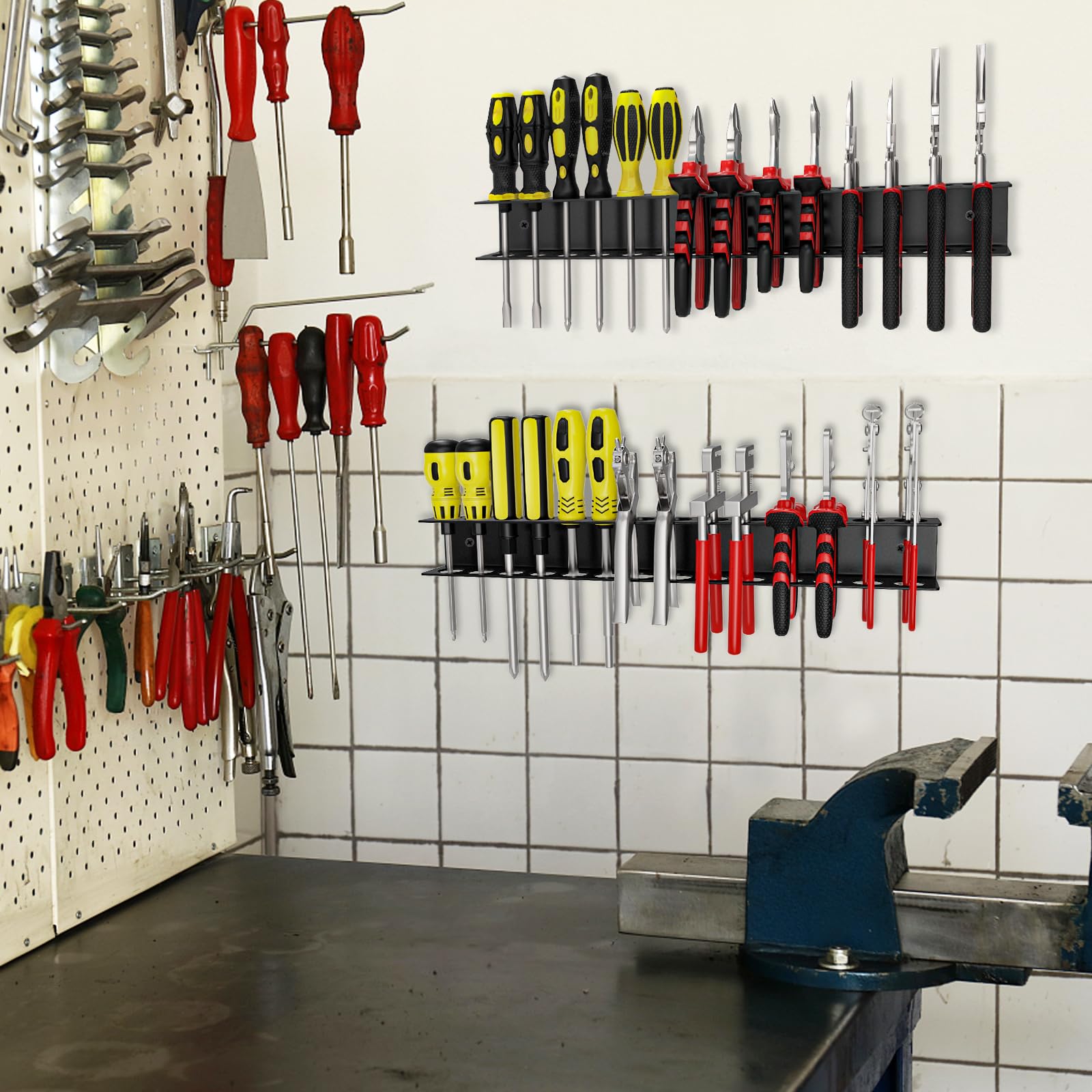 JSYONII edge tool chest-compatible rack streamlines tool retrieval
