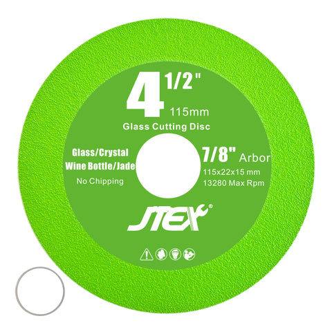 JTEX three-pack kit with bushings supports versatile glass, ceramic, and tile projects.