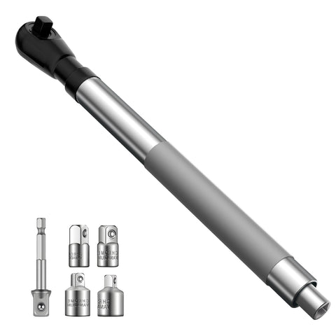 JTZWN offset extension wrench in angle view for reaching tight spaces
