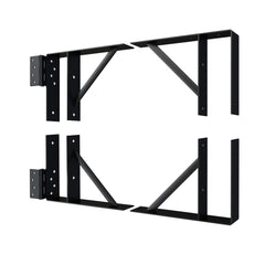 JUBEST heavy-duty gate brace front view showing rugged support for wooden gates