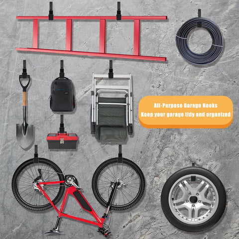 Juformin leaf blower hanger organizing outdoor equipment