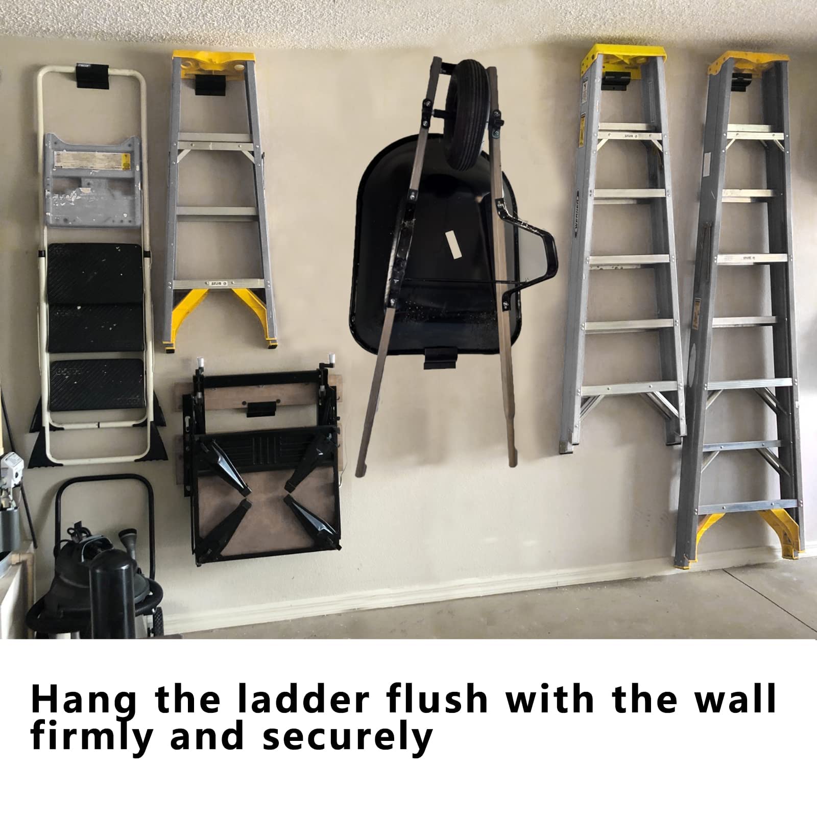 Juformin multipurpose wall hook stores tools and equipment neatly