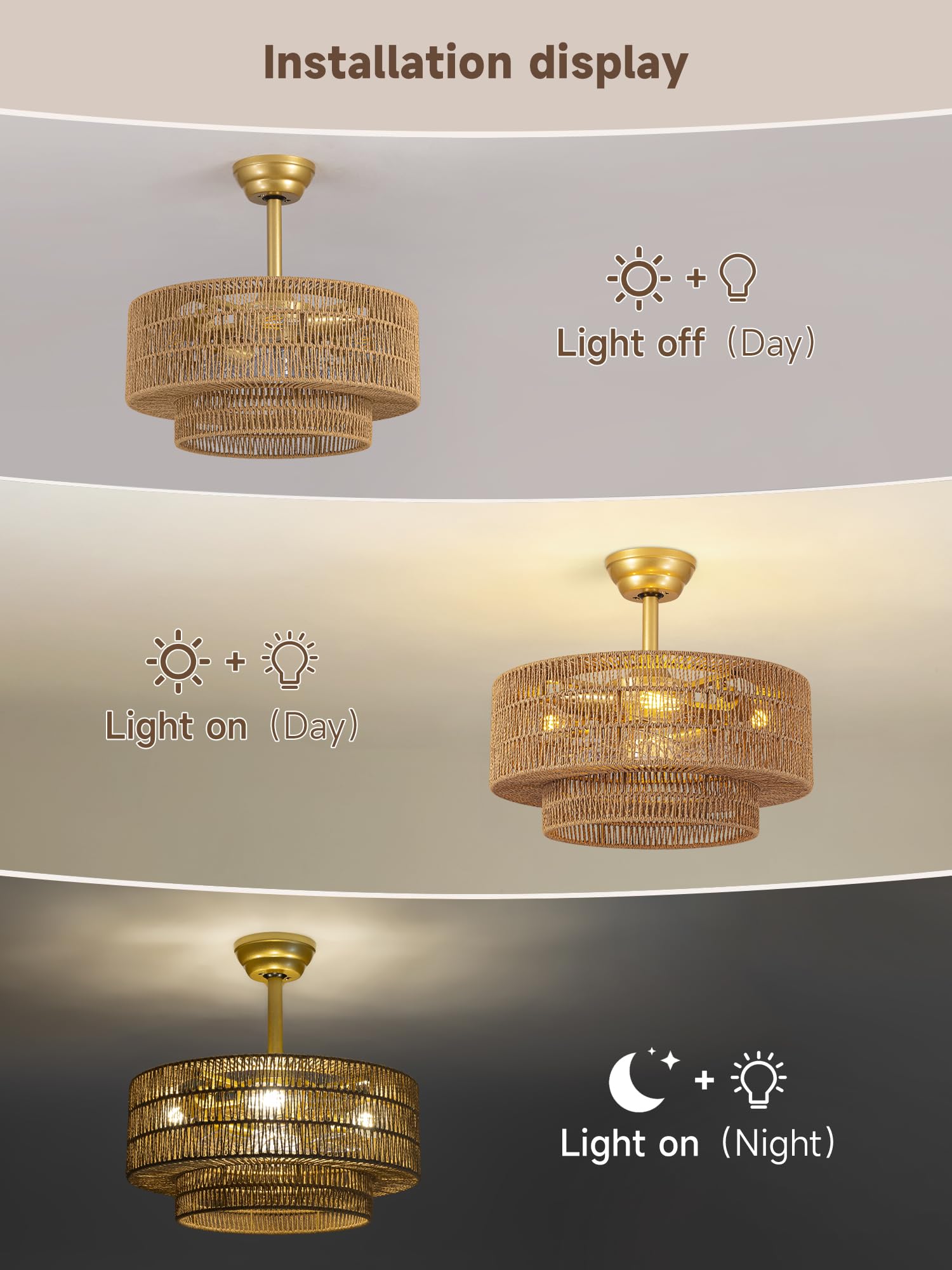 Jughtbo caged fandelier living room setup blends style and practical lighting.