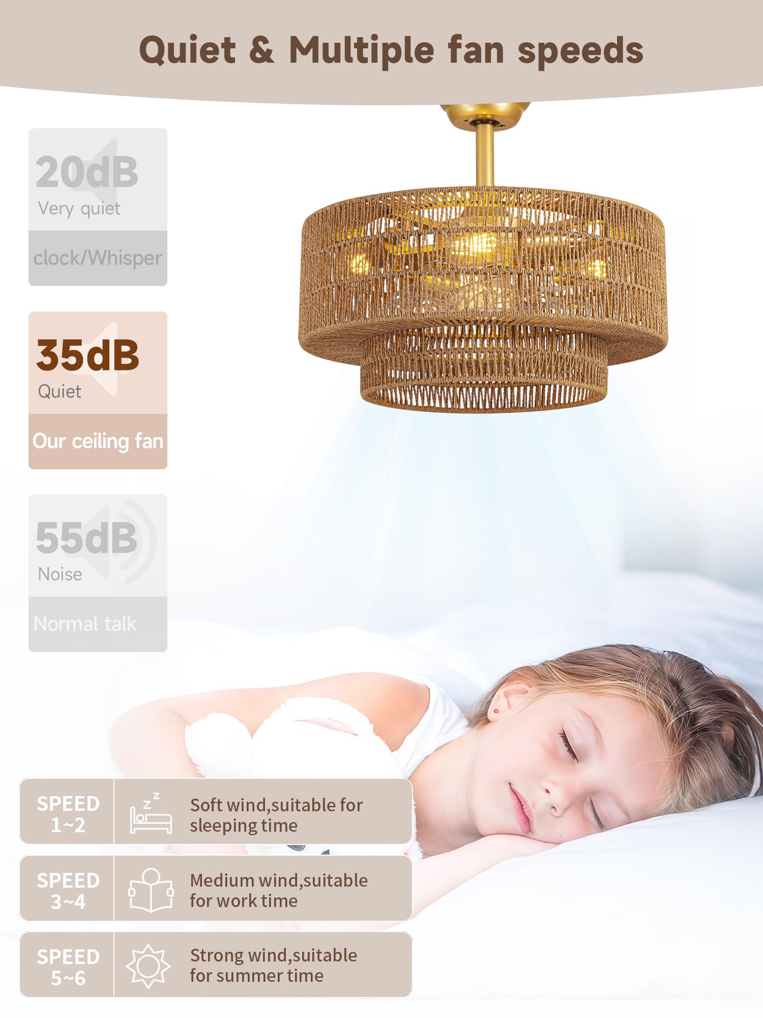 Jughtbo boho caged fandelier with light highlights ambient glow for living spaces.