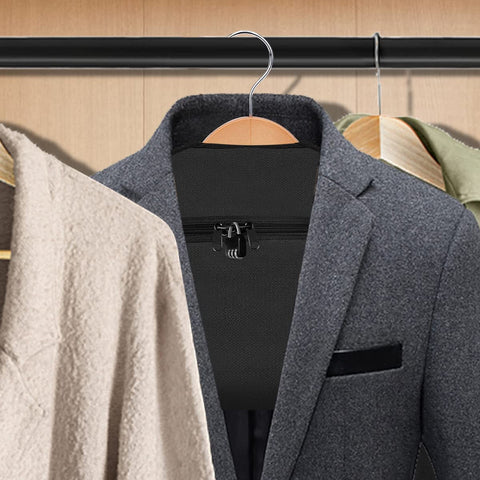 JUGREAT closet storage solution supports home and hotel security needs.