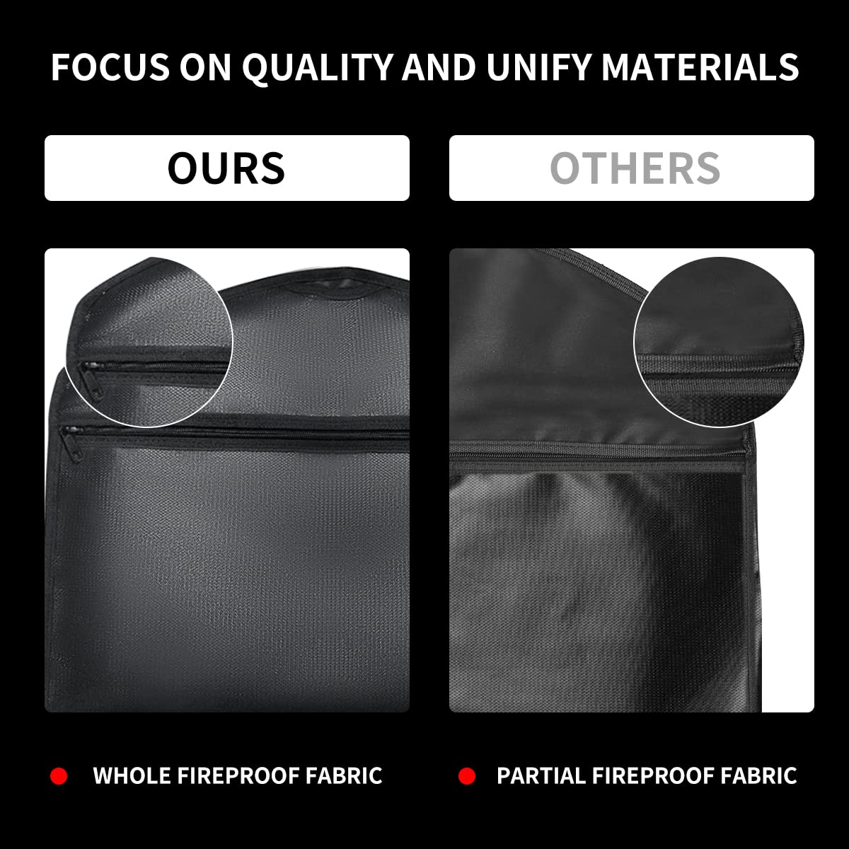 JUGREAT hidden-under-clothes design blends with wardrobe for discreet storage.