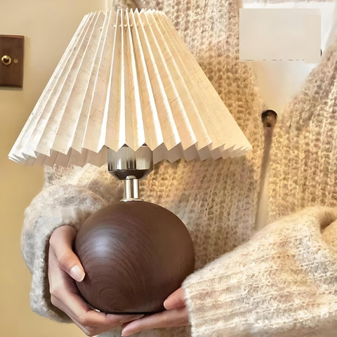 JUHOM beige shade delivers soft, even light for cozy rooms.