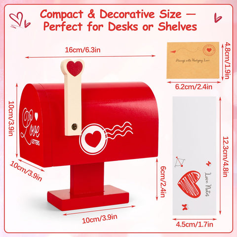 JULEASEL heart stickers seal each note with sweetness
