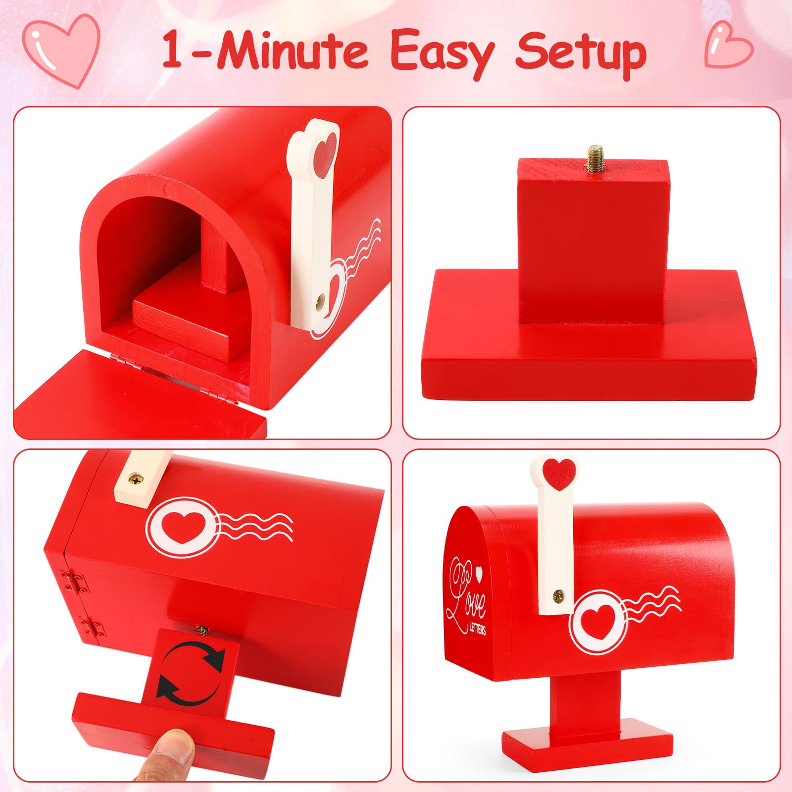 JULEASEL Valentine’s keepsake ideal for couples and families