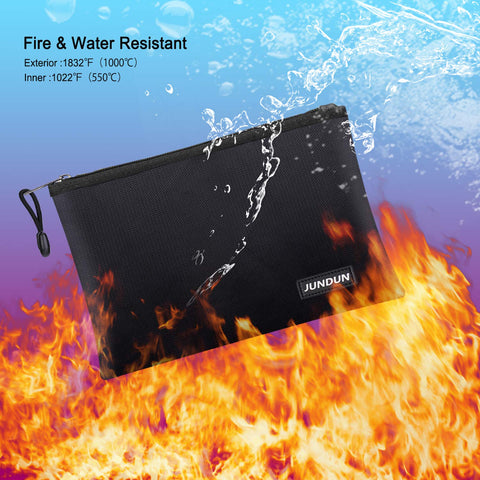 JUNDUN fireproof bag ideal for home, office, and travel protection