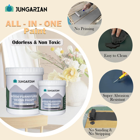 Matte finish applied to wood by Jungarian for refined look.