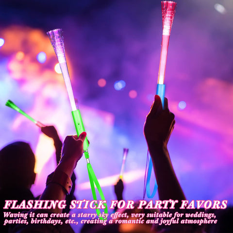 Attached lanyard design keeps wands portable and ready to display