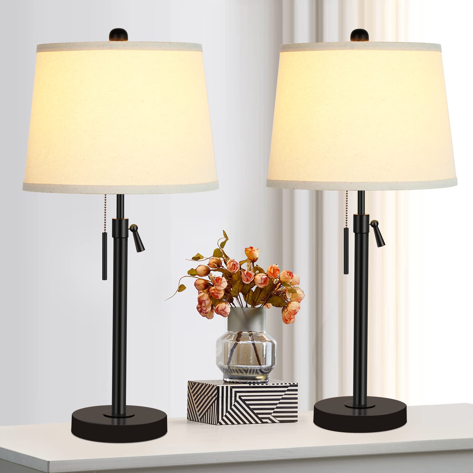 JUNNAI black metal pole with anti-rust coating for lasting style.