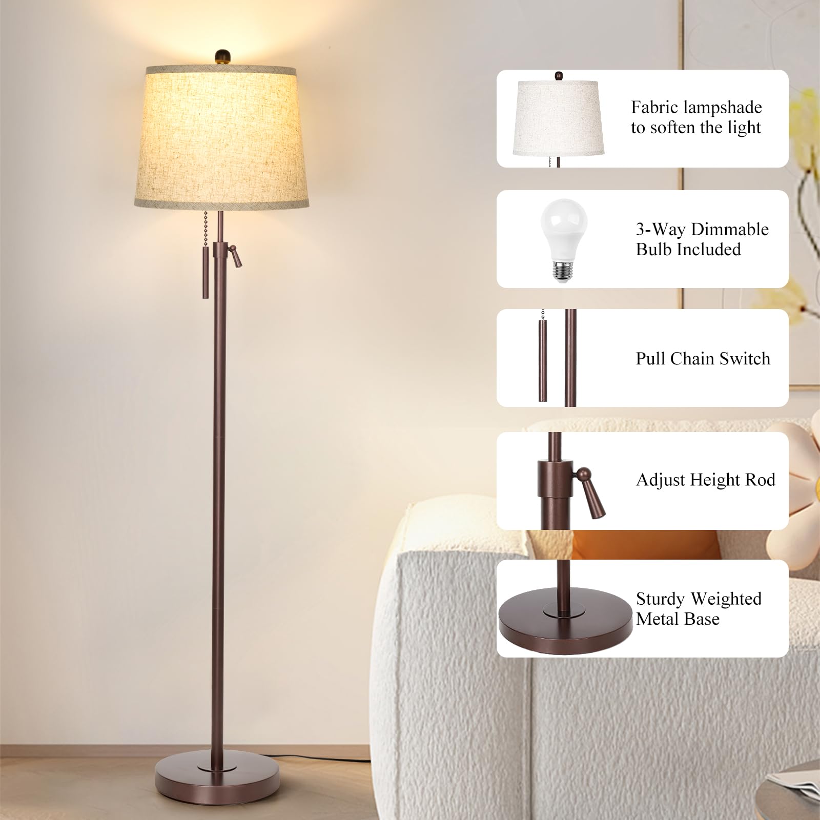 JUNNAI space-saving design fits narrow corners without crowding.