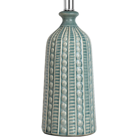 JUNNAI lamp fully assembled, ready to place on a desk or table.
