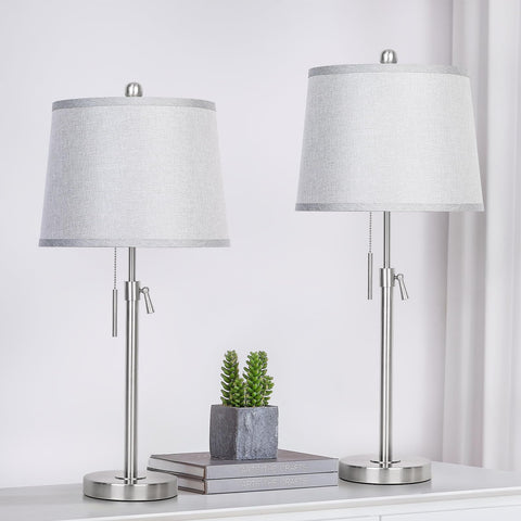 JUNNAI table lamp shade fabric softens glow for relaxing evenings.