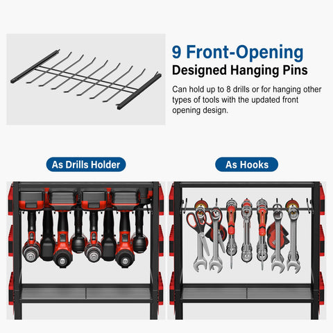 JUNNUJ cart on wheels enabling moving a full setup between jobs smoothly