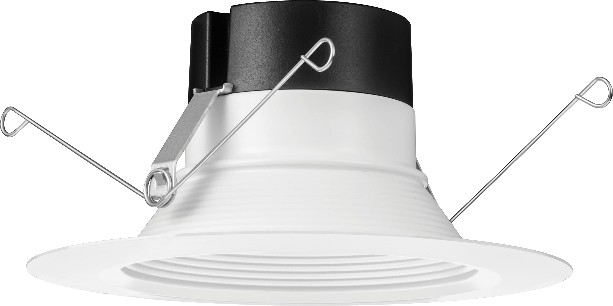 Juno E Series baffle-trim close-up shows glare-reducing design