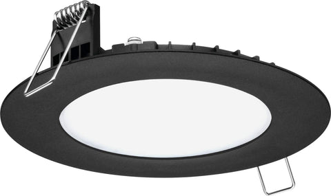 Juno energy-efficient fixture works with triac dimmers for flexible brightness.