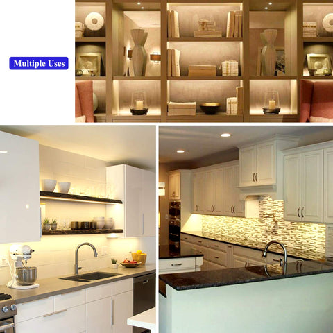 JUNWEN warm white lighting enhances bedrooms and kitchens for cozy ambience.