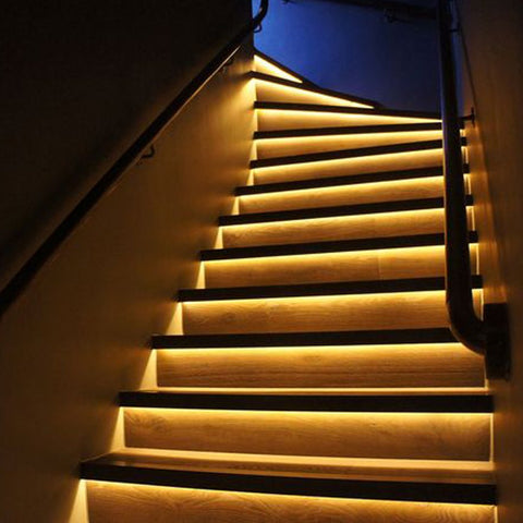 JUNWEN LED strip behind a mirror for elegant backlighting