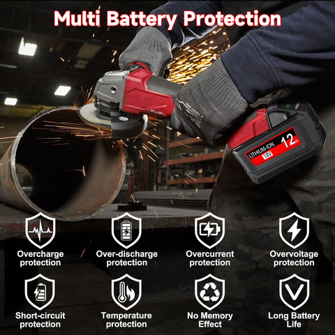 Junwood Milwaukee tools compatibility image encourages versatile on-site use.