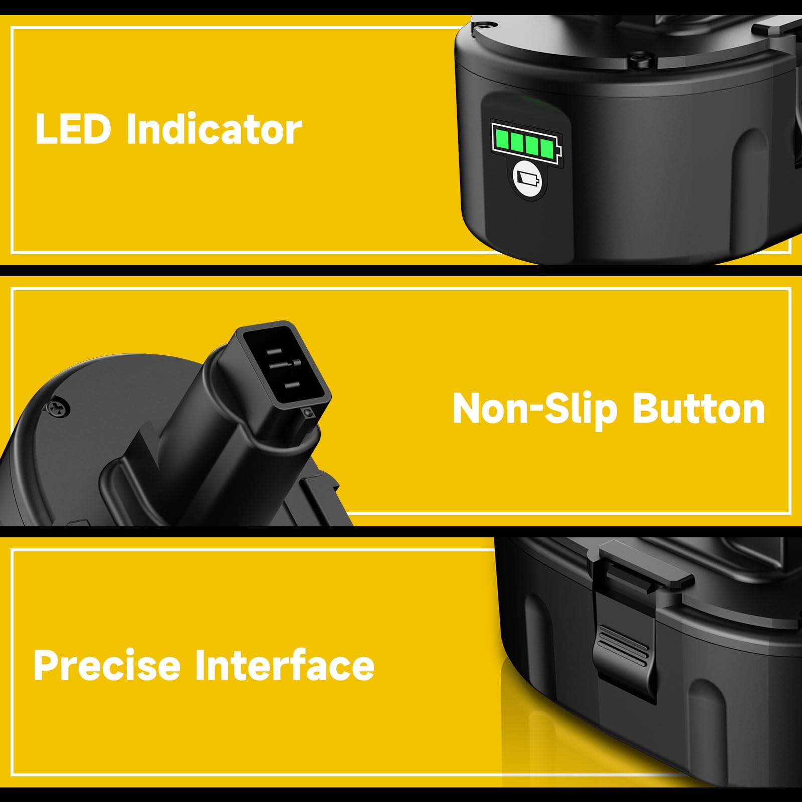 JUNWOOD safety design protects against over-charge and short circuits