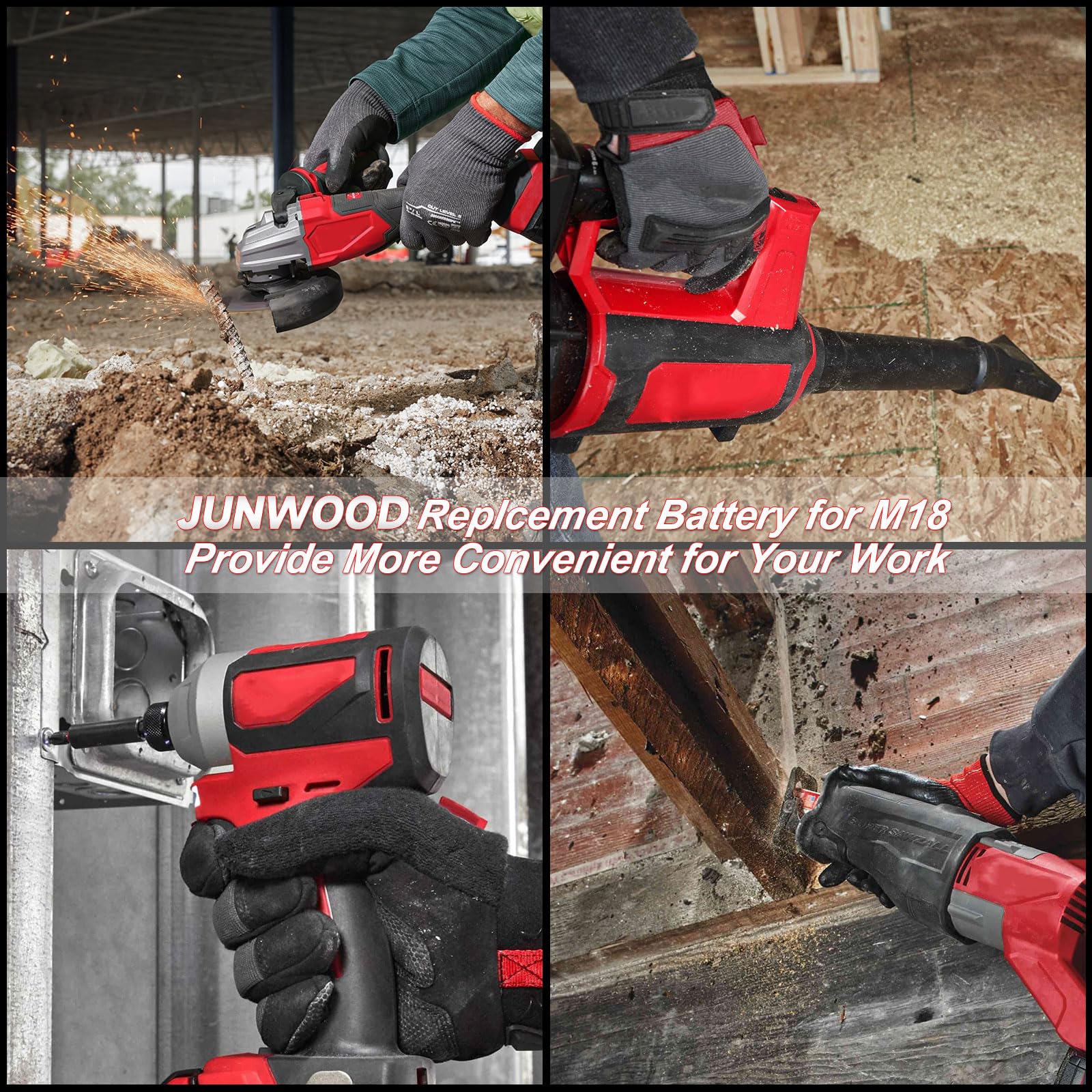 JUNWOOD two-pack bundle saves time on replacements and setups