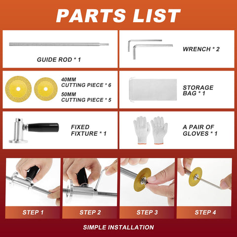 JUNXILPPD removable guide bar aids accurate depth positioning