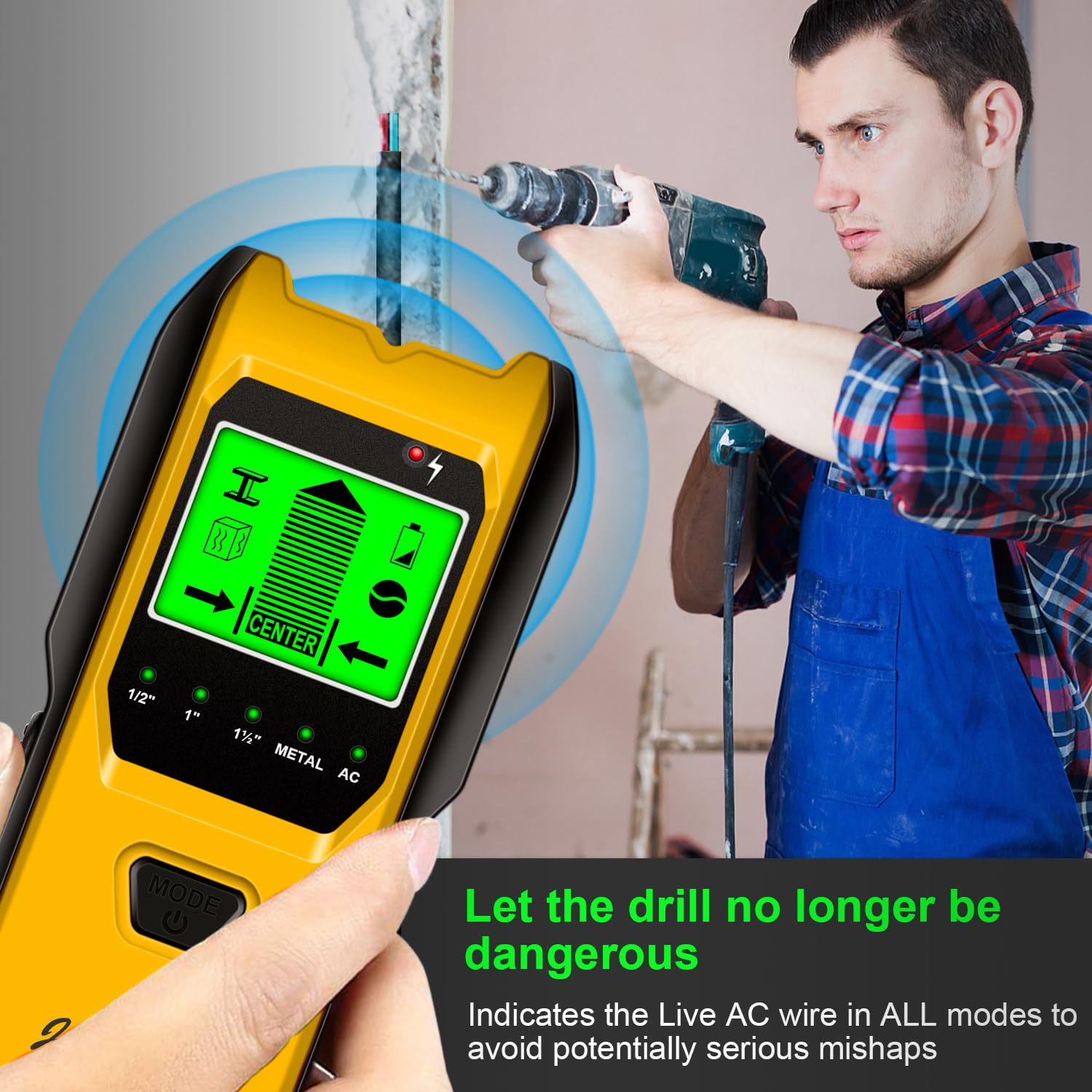 Jurgen K ergonomic grip ensures comfortable scanning sessions.