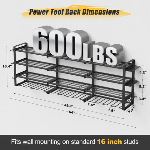 Jusgym 12 drill holders keep bits secure and accessible.