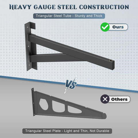 Jusgym anti-rust coating stands up to humid garage environments for longevity.