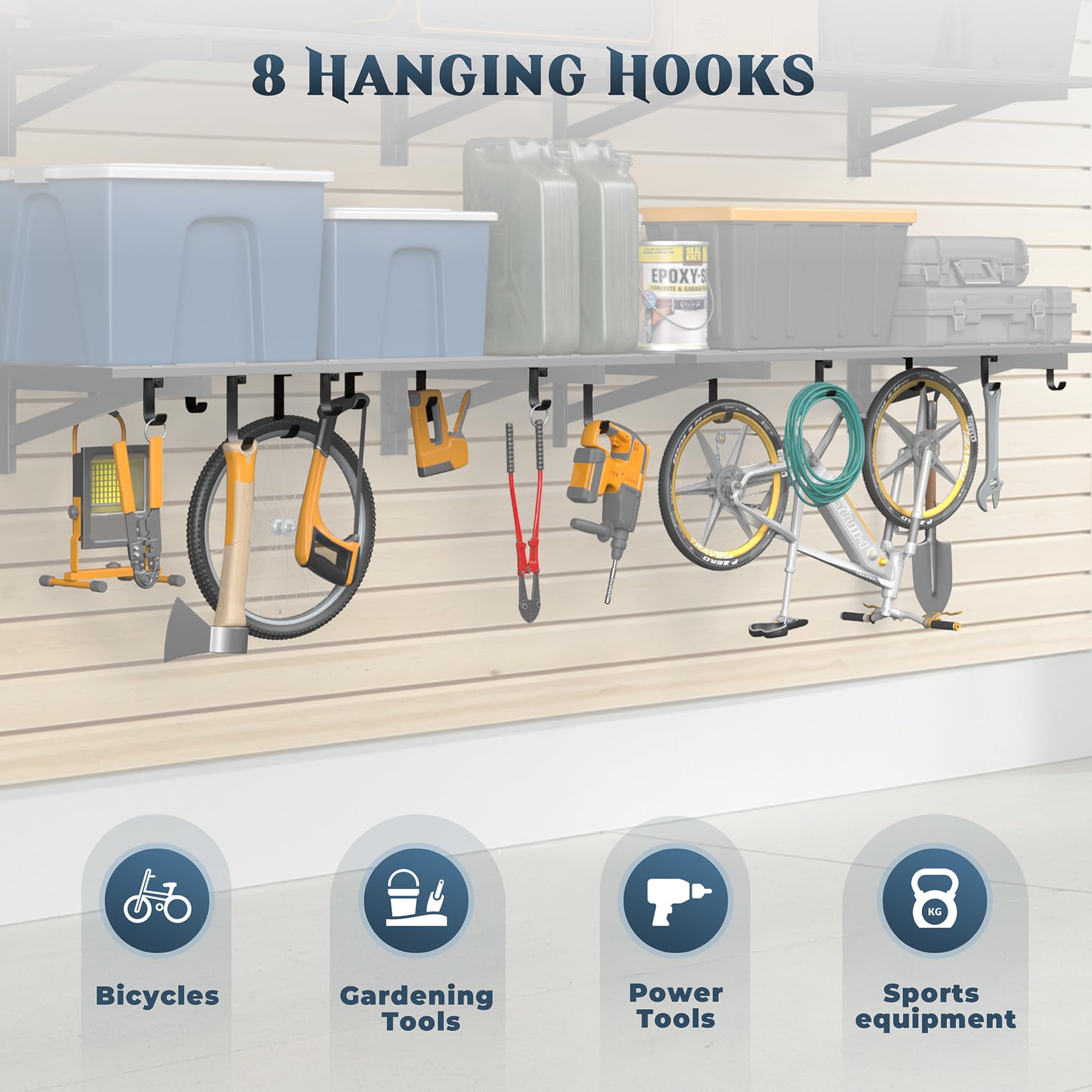 Jusgym installation template for precise, one-person mounting