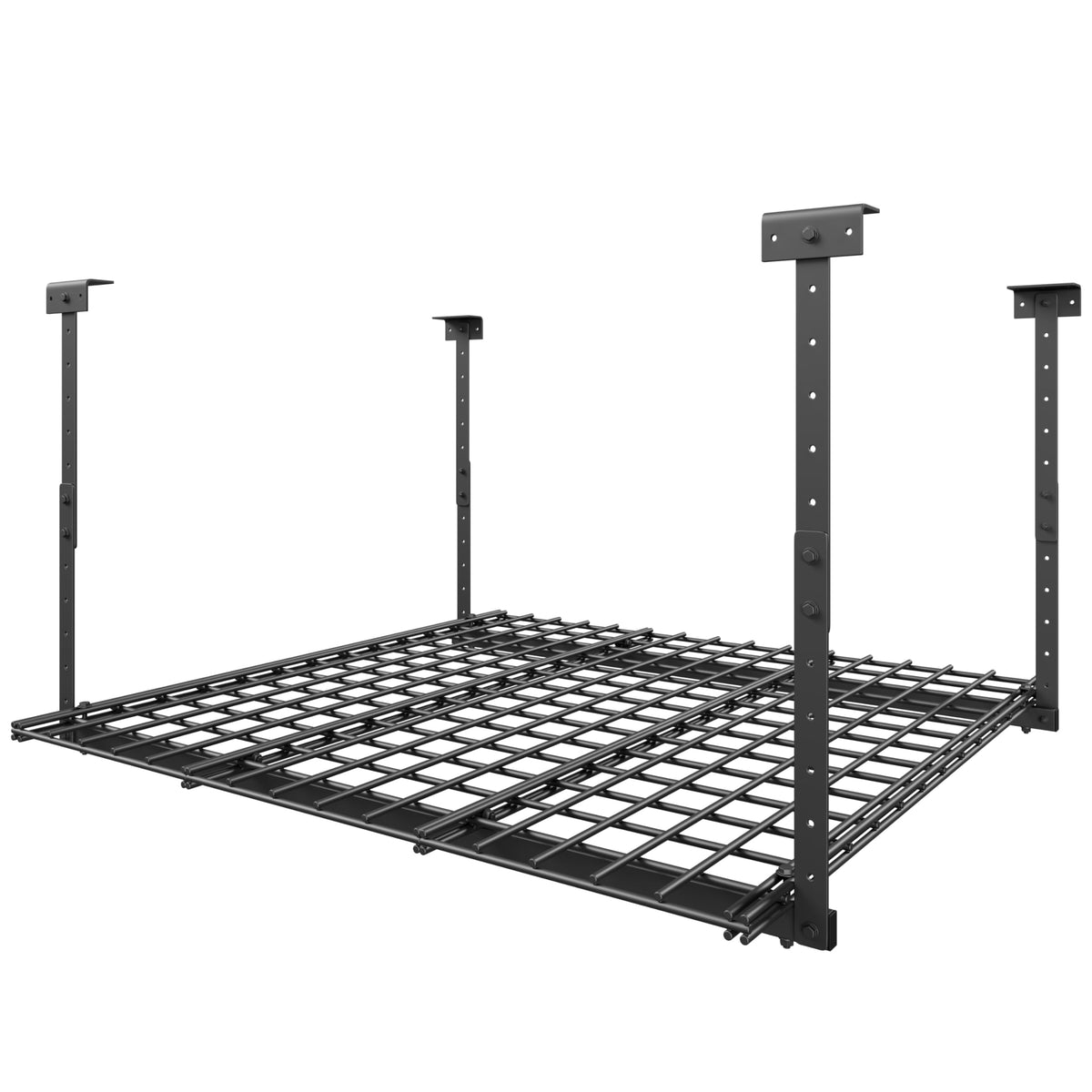 Jusgym overhead storage rack with 30+ cu ft capacity for garage organization