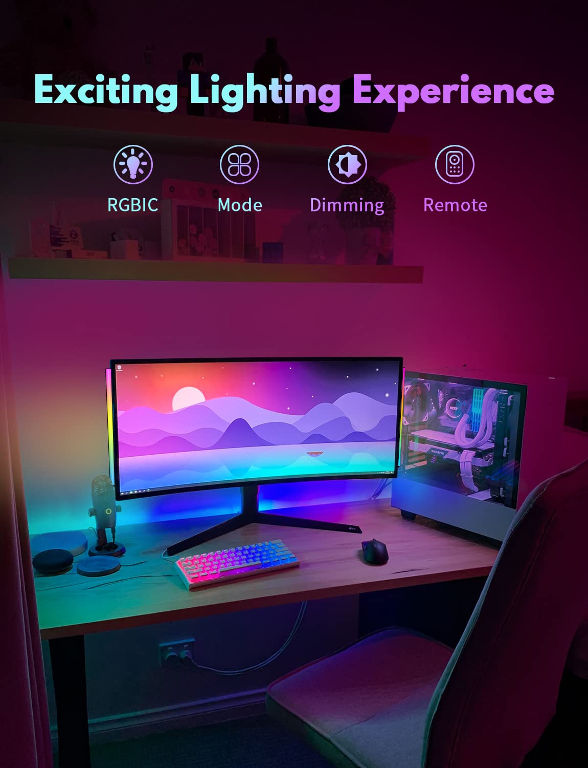 JUSJUBR compact LED bar, energy-efficient and cool to touch.