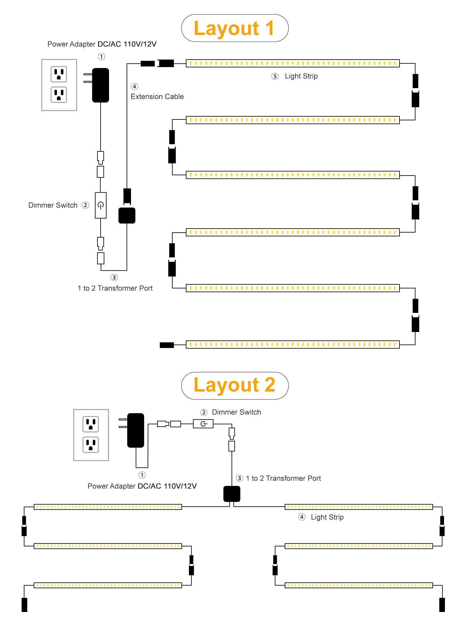 JUSJUBR adhesive backed strips simplify installation without drilling.