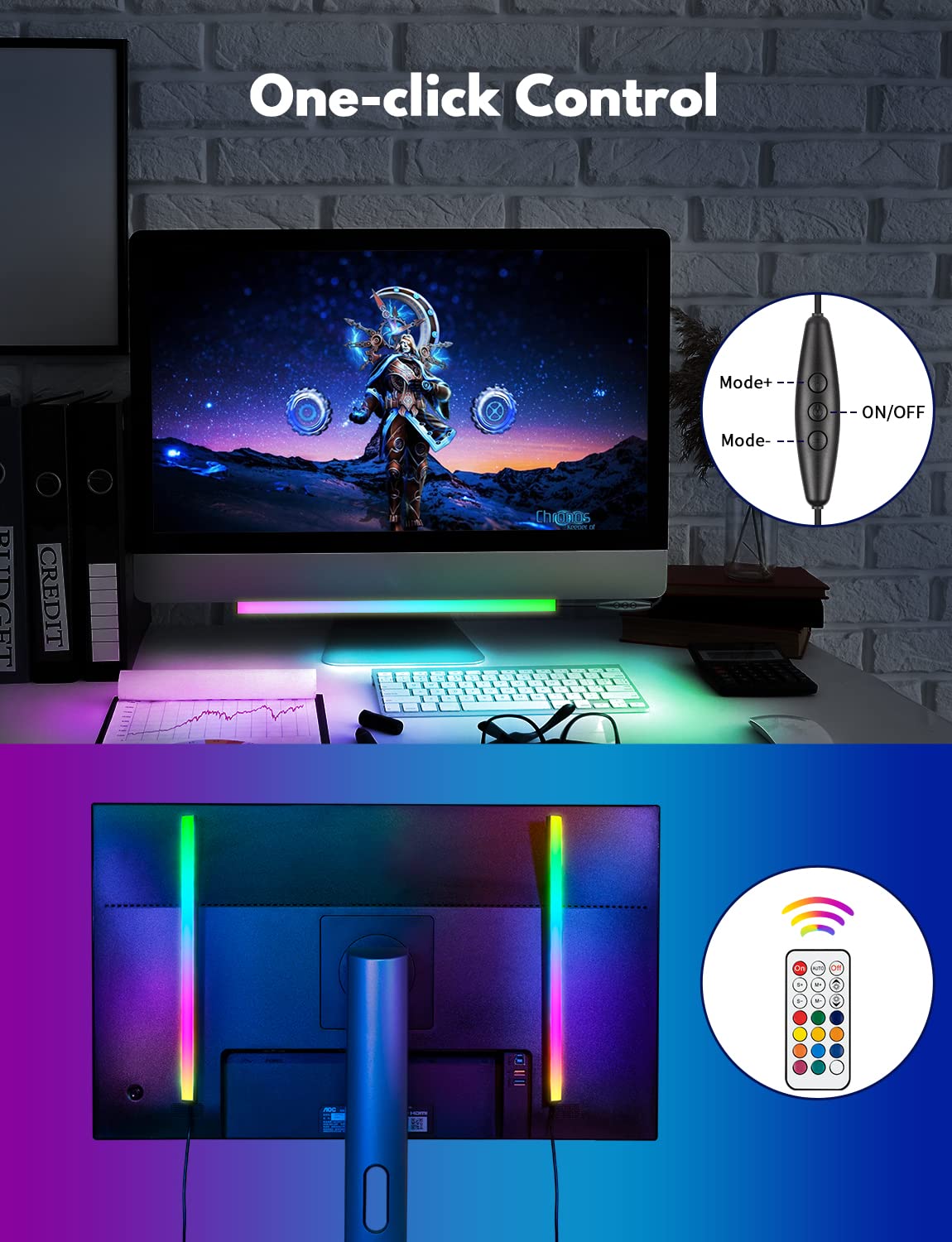 JUSJUBR compact black aluminum LED bar with efficient heat dissipation.
