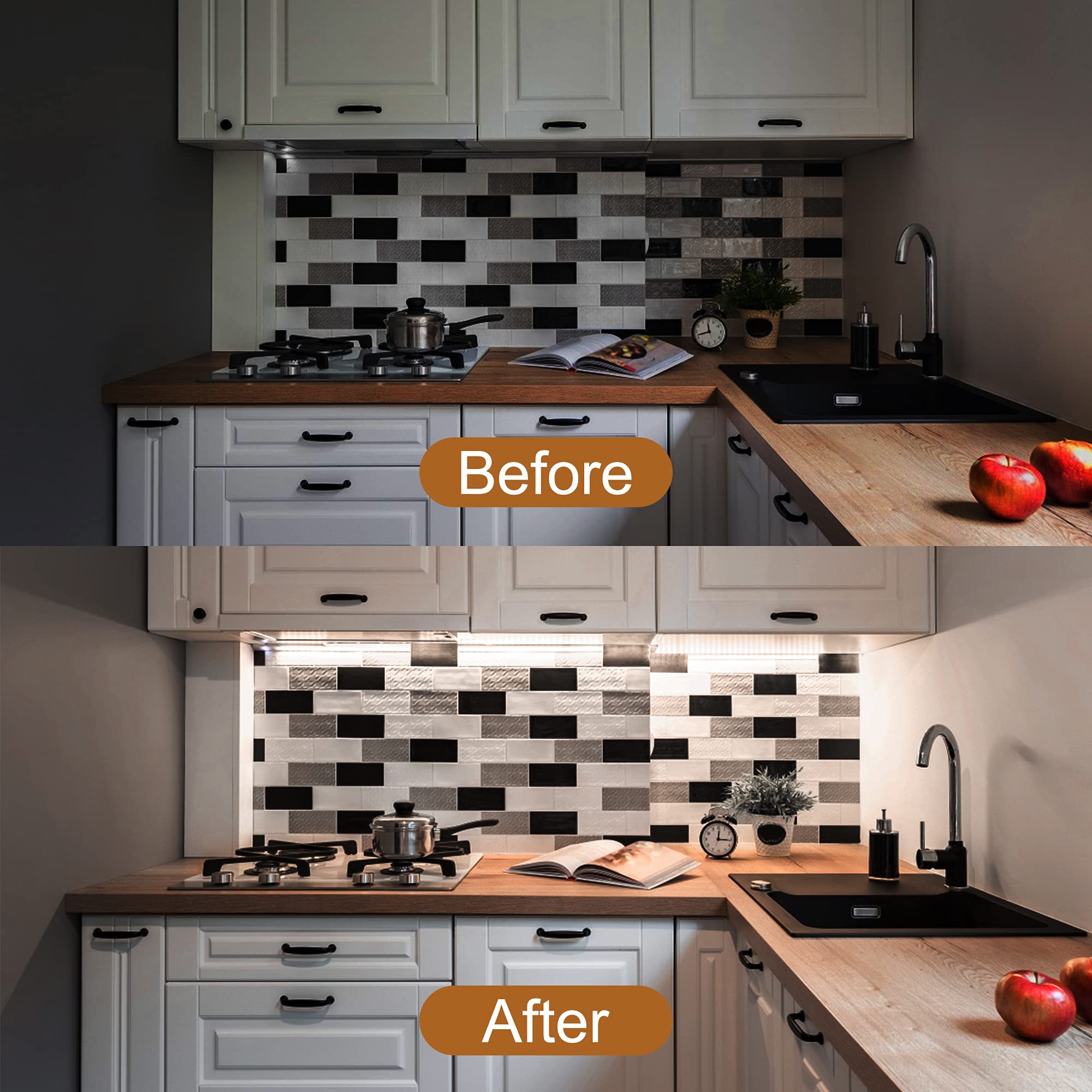 JUSJUBR easy-install double-sided tape enables simple setup