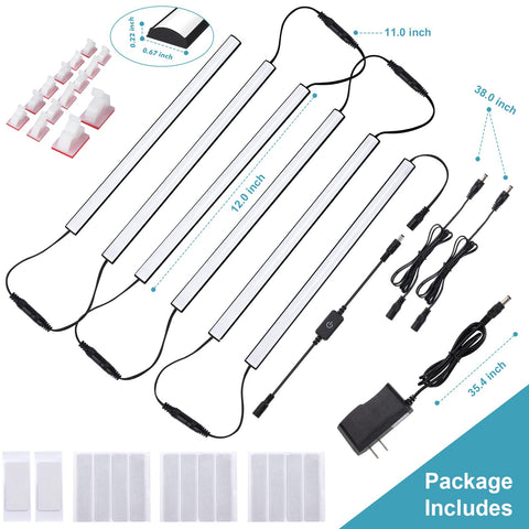 JUSJUBR linkable under-cabinet kit lets you expand lighting across spaces.