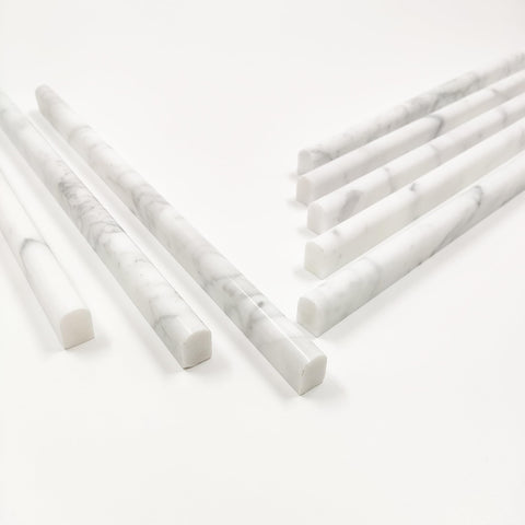 Jusmioke 0.5x12 inch liners provide consistent edge along tile borders.