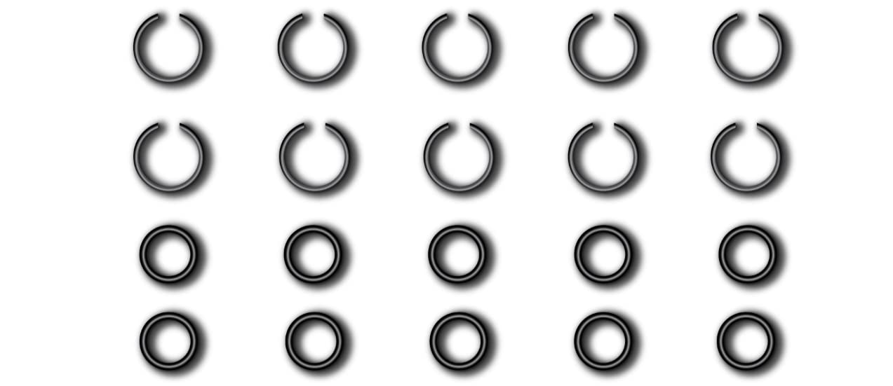 Just Clips o-rings collection ready for quick seal replacements
