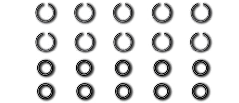 Just Clips o-rings collection ready for quick seal replacements