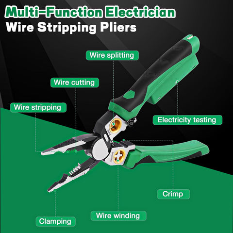 JustHere heavy-duty carbon steel blades ensure lasting sharpness