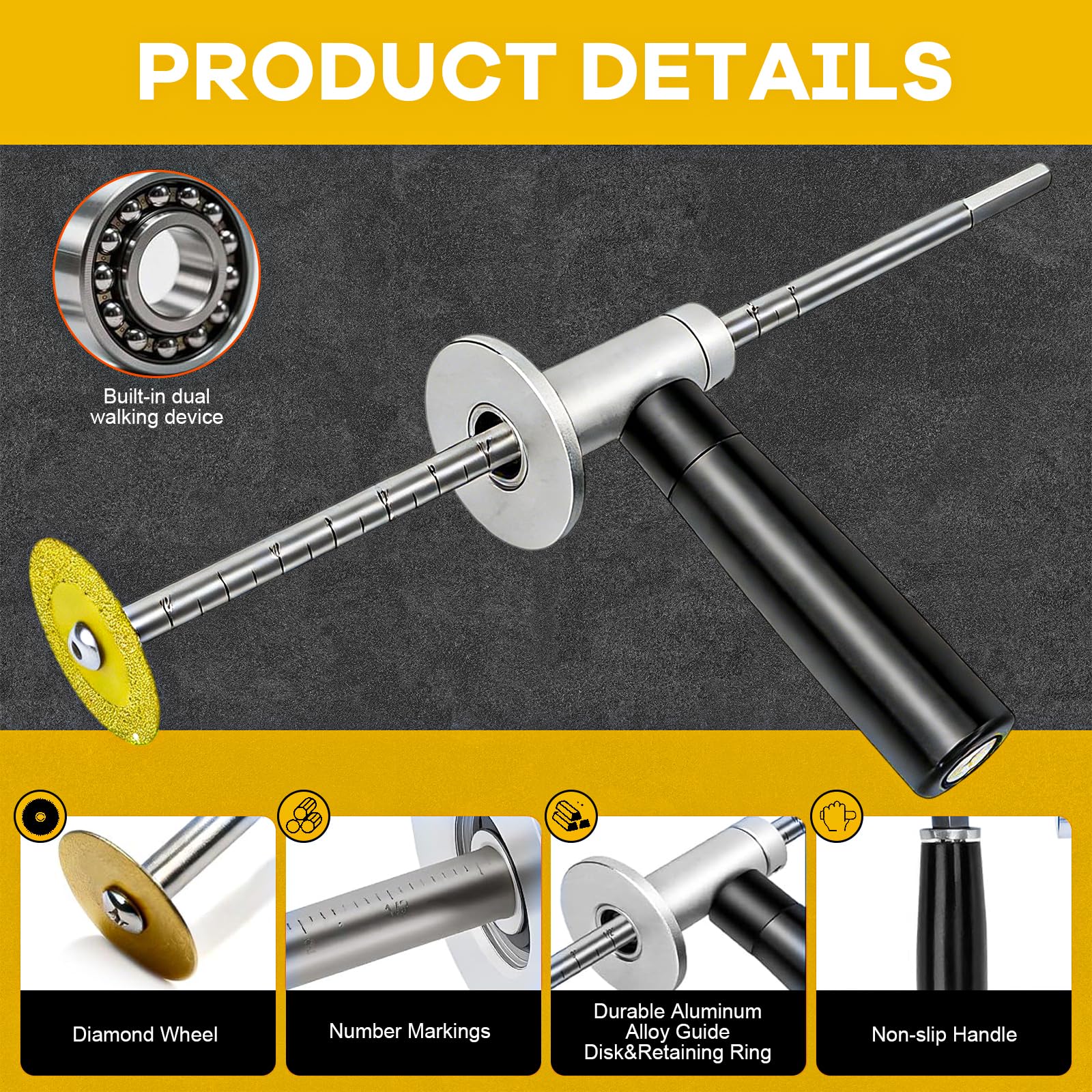 JUSTHERE inside-pipe-cutter-4-blades provides fast, durable cutting performance