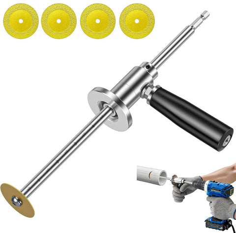 JUSTHERE inside-pvc-pipe-cutter-handle enables ergonomic grip for precise PVC cuts