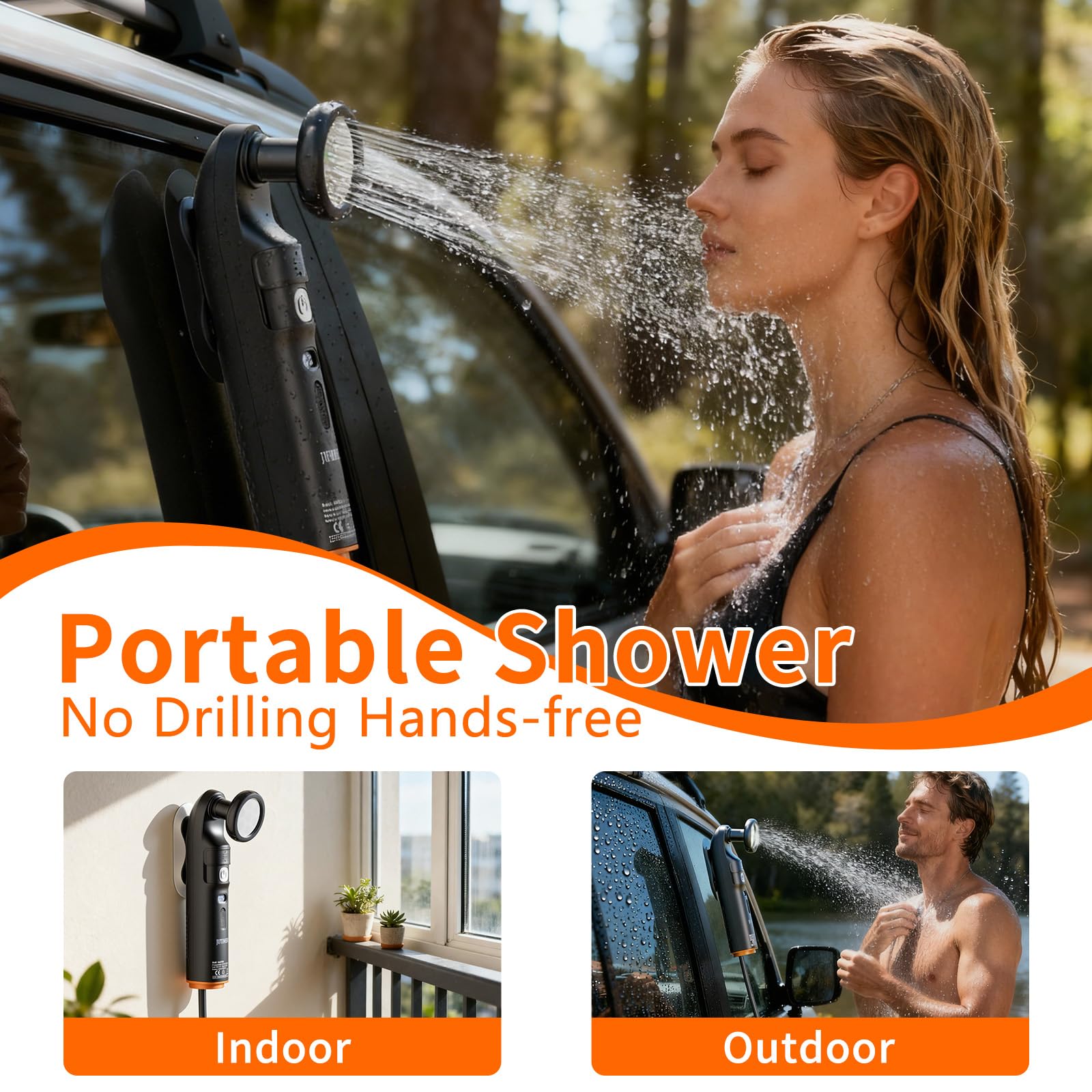 JUTIMER portable bidet with small nozzle for personal hygiene on the go