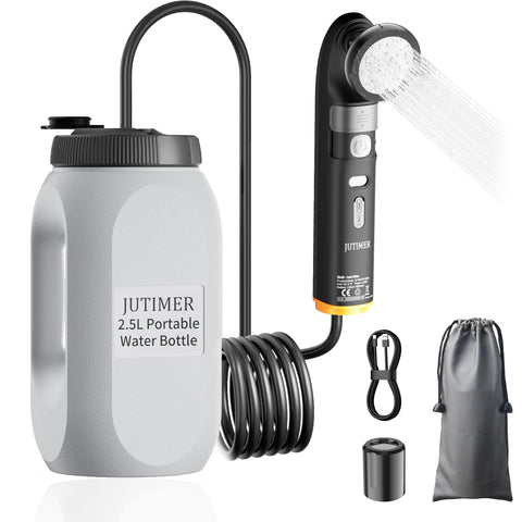 JUTIMER portable bidet with large showerhead for outdoor rinsing