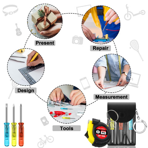 Jutom bright-colored tools for easy visual identification